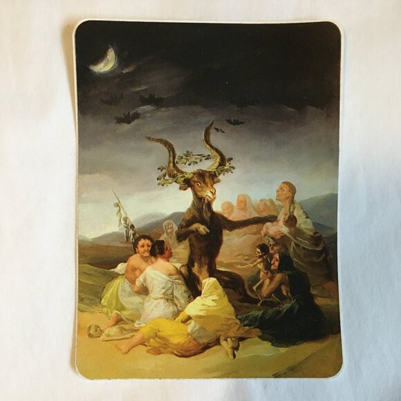 5/$25 Large Baphomet & Coven Sticker - Picture 4 of 6